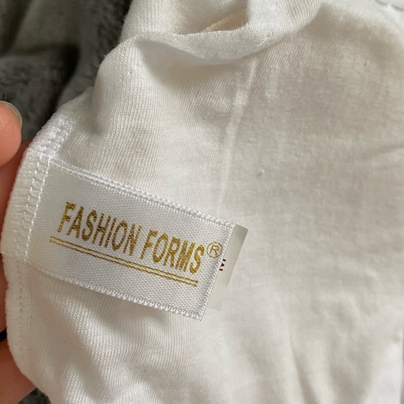 White Mesh Lacy Bandeau Bra - Picture 2 of 6